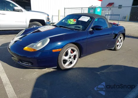 1998 Porsche Boxster из США, поврежденный, VIN WP0CA2984WU622133